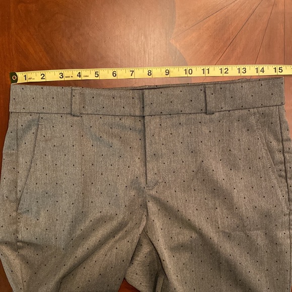 Banana Republic Ryan Pant in Grey Black Dot EUC - Picture 8 of 8